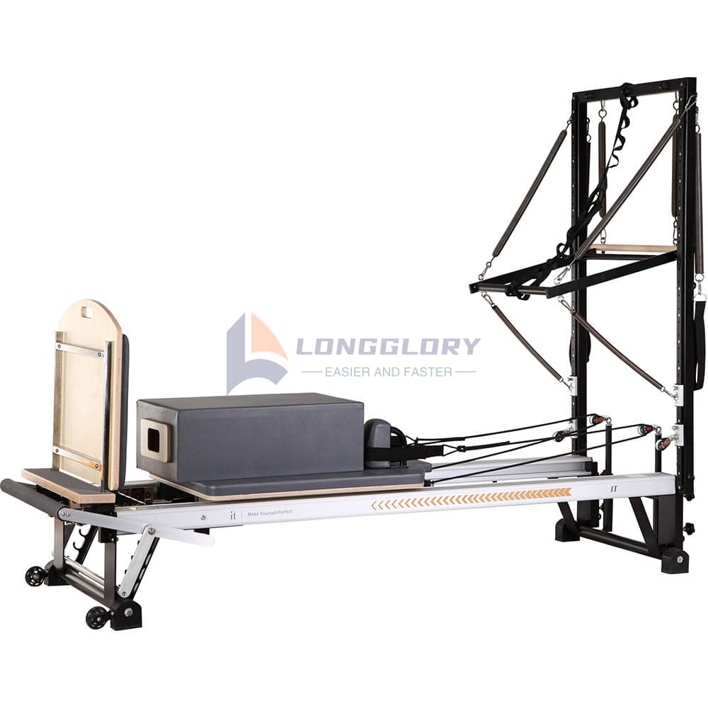 Bộ cải cách Pilates nhôm với nửa tháp