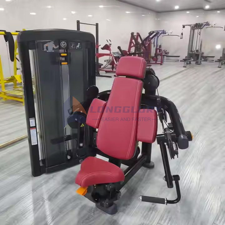 La Formation En Force Gym Equipment Fitness Machine Multi Seated Bicep Curl Machine Steel Plate Loaded Bicep Curl Machine