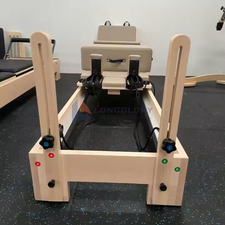 maple wood reformer pilates equipment