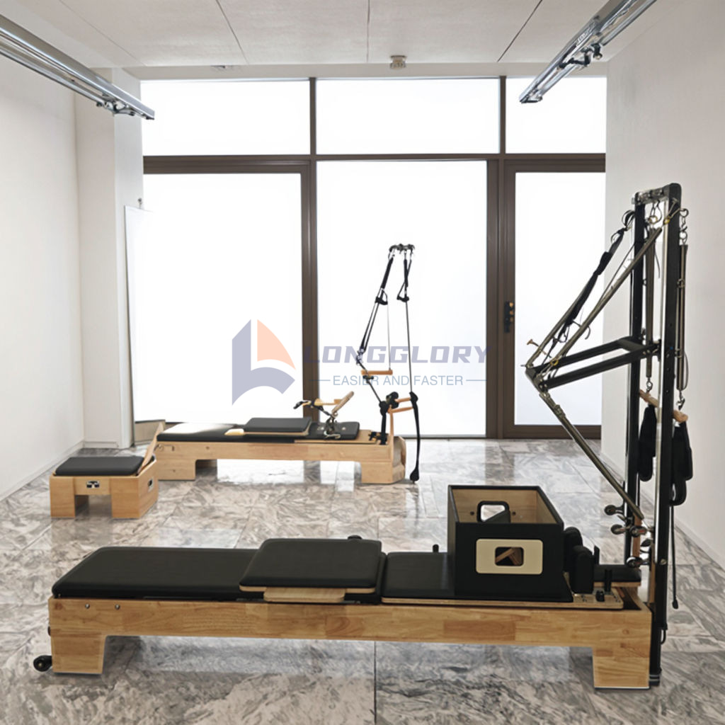 Oak Wood Pilates Machine có tháp