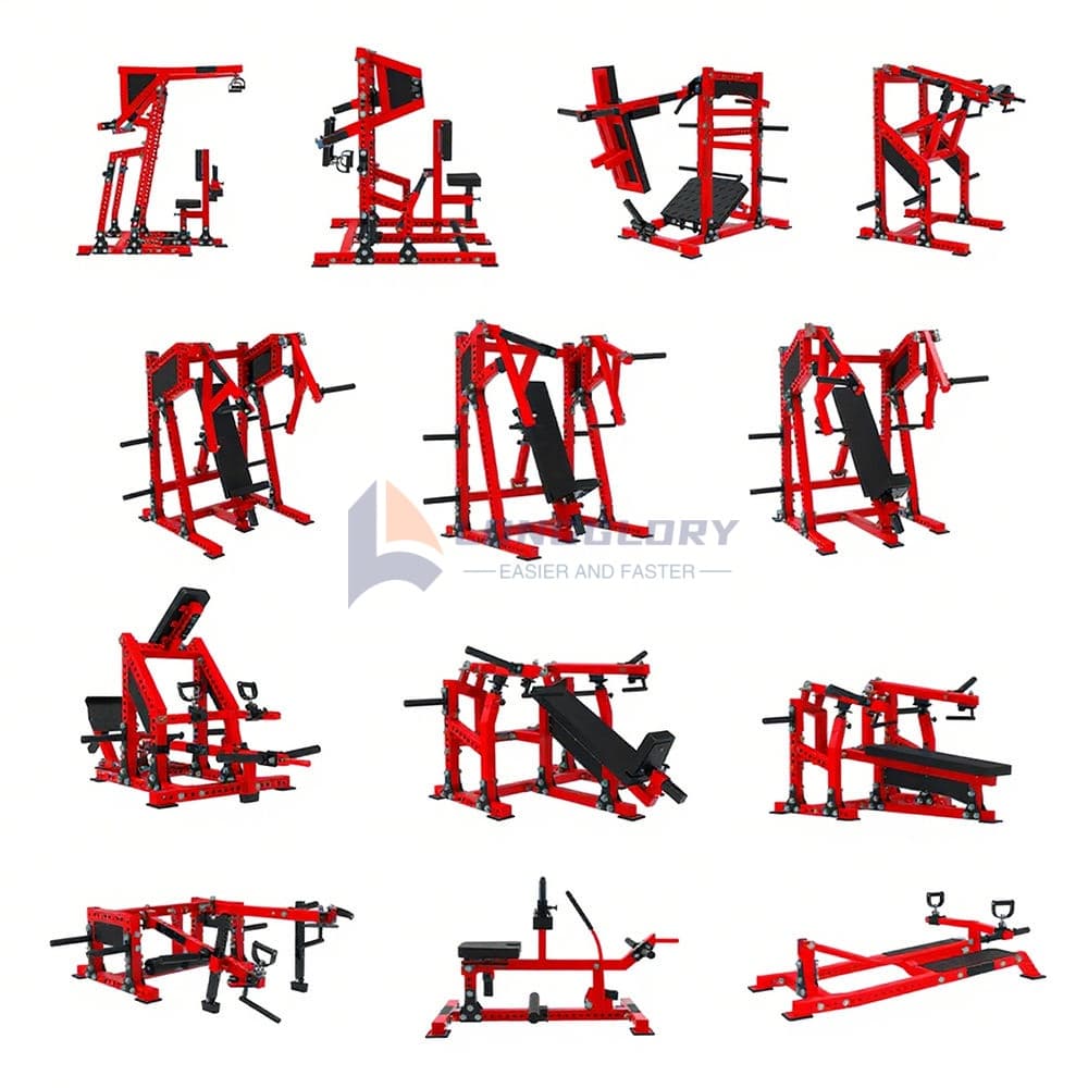 Máy ép băng ghế phẳng có tải dạng tấm