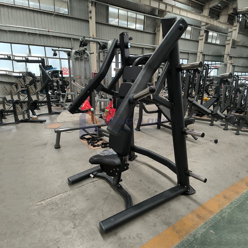 Máy ép ngực nghiêng có tải tấm