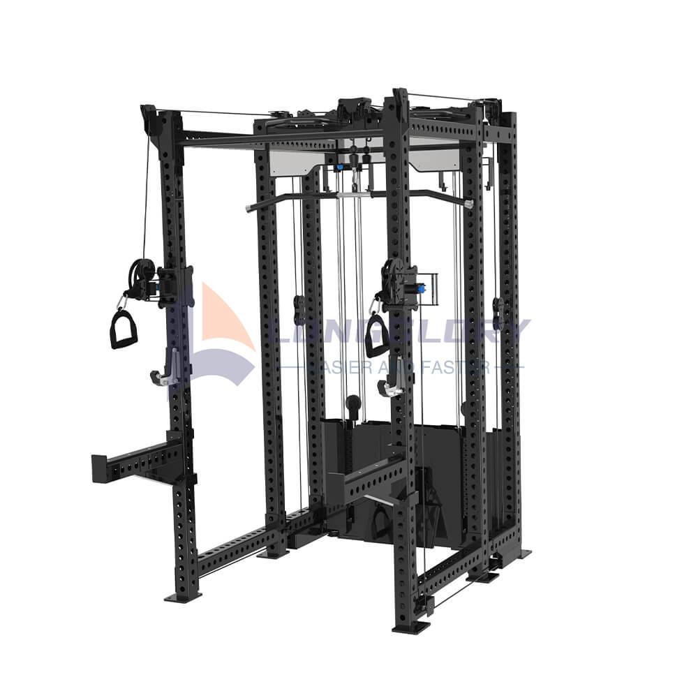 Power Gym Rack Cáp Trainer Crossover
