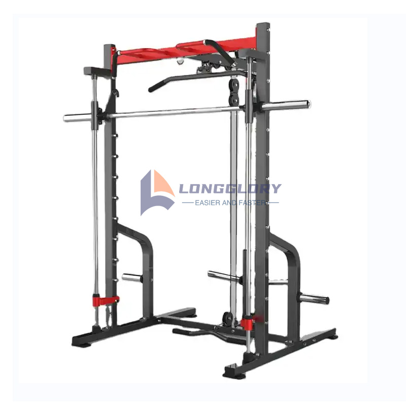 Giá ngồi xổm với Lat Pulldown