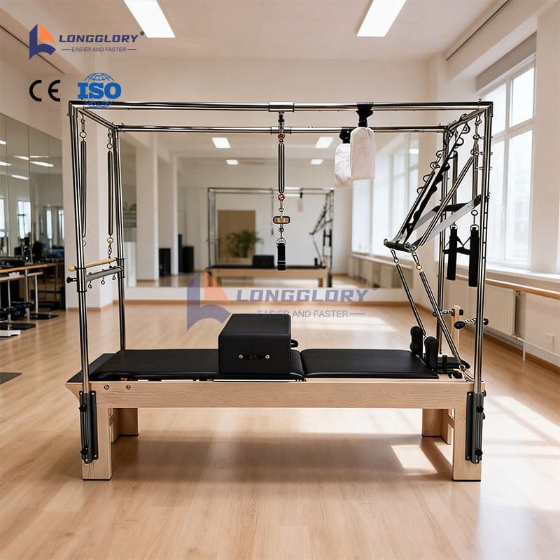 Bài tập Yoga Pilates Cadillac Reformer
